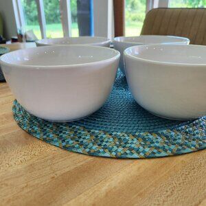 Project 62 Avista White Soup Cereal Bowls Stoneware Set of 4